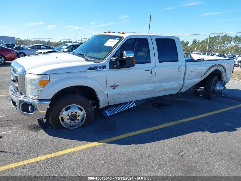 2012 Ford F-350 Lariat VIN: 1FT8W3DT6CEB98534 Lot: 40845643