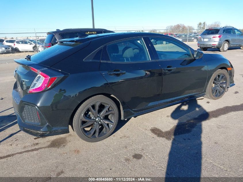 VIN SHHFK7G4XKU217497 2019 Honda Civic, Sport no.4