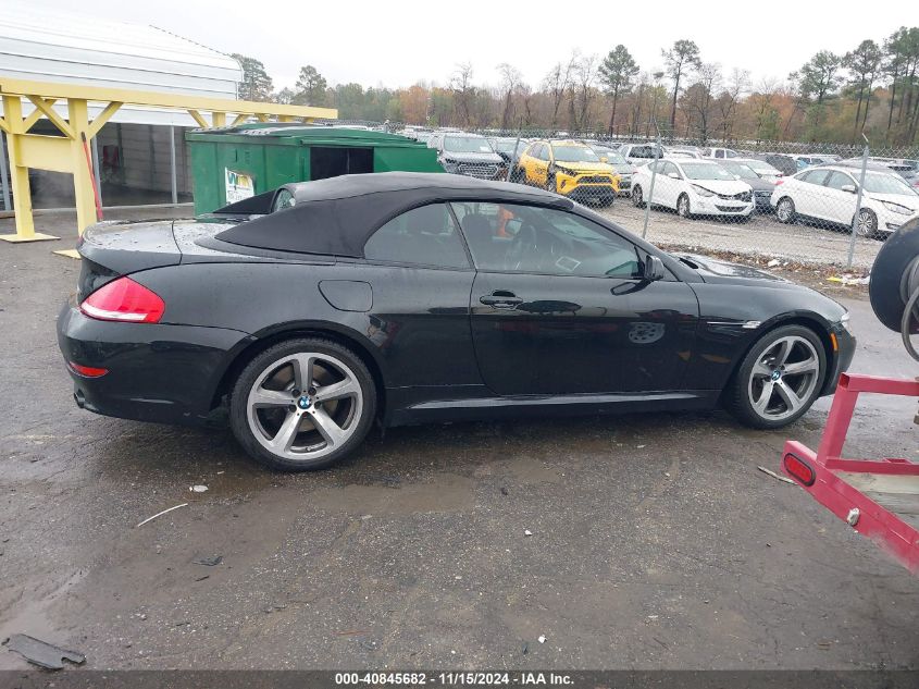 2009 BMW 650I VIN: WBAEB53569C224211 Lot: 40845682