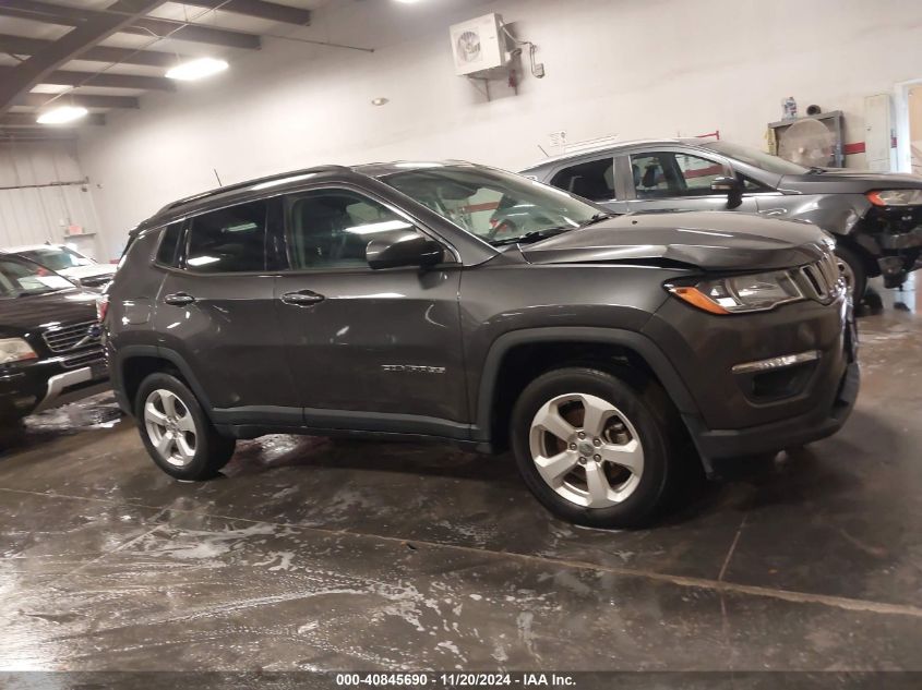 2017 Jeep New Compass Latitude 4X4 VIN: 3C4NJDBBXHT640028 Lot: 40845690