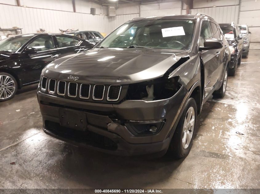 2017 Jeep New Compass Latitude 4X4 VIN: 3C4NJDBBXHT640028 Lot: 40845690