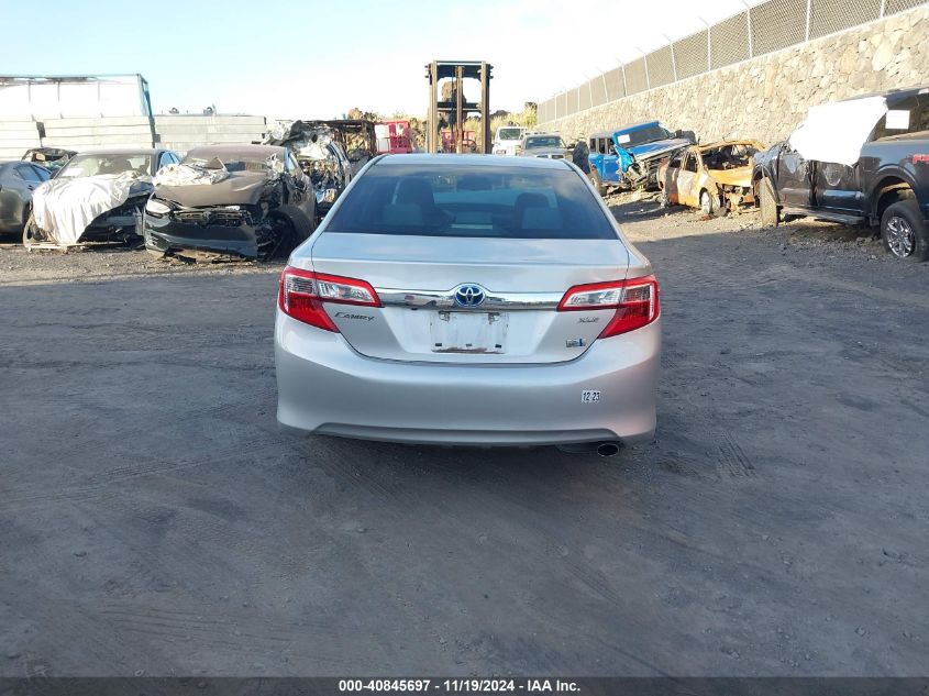 2014 Toyota Camry Hybrid Xle VIN: 4T1BD1FK3EU098772 Lot: 40845697