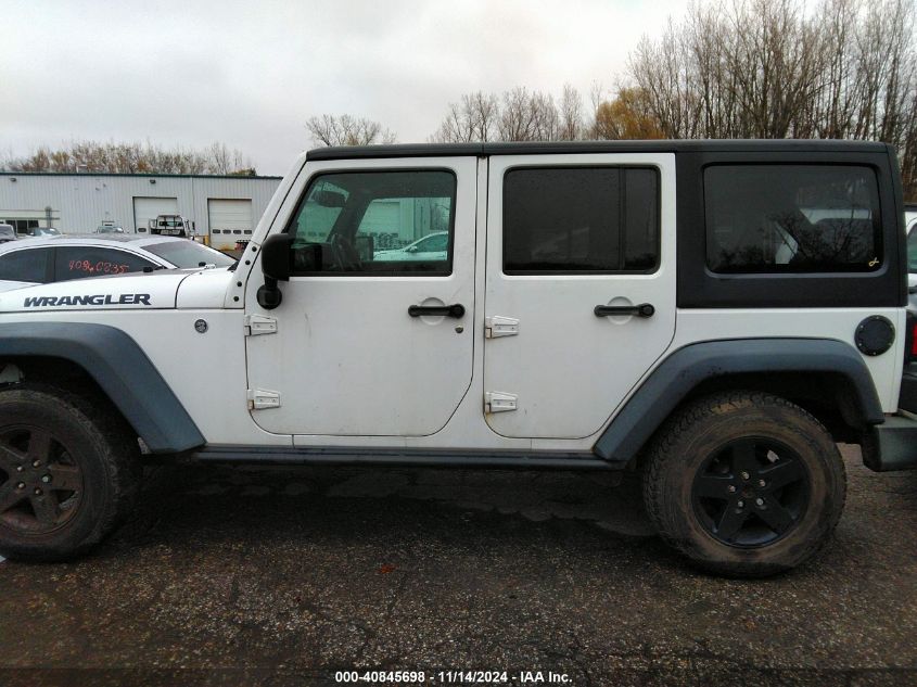 2016 Jeep Wrangler Unlimited Black Bear VIN: 1C4BJWDG4GL214014 Lot: 40845698