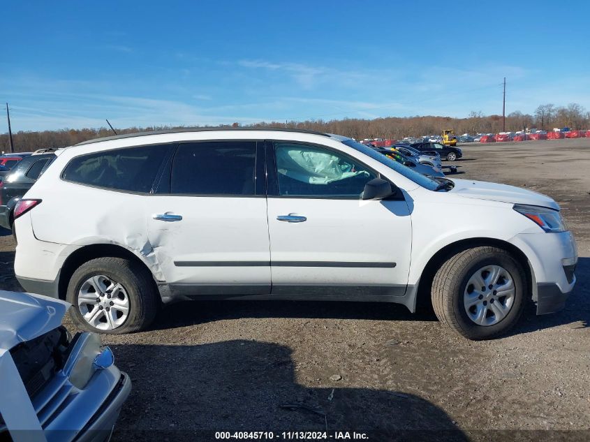 2017 Chevrolet Traverse Ls VIN: 1GNKRFED2HJ348702 Lot: 40845710