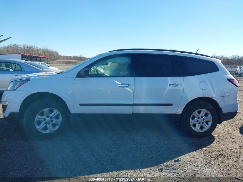 2017 Chevrolet Traverse Ls VIN: 1GNKRFED2HJ348702 Lot: 40845710