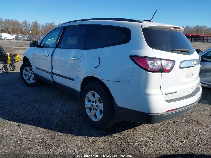 2017 Chevrolet Traverse Ls VIN: 1GNKRFED2HJ348702 Lot: 40845710