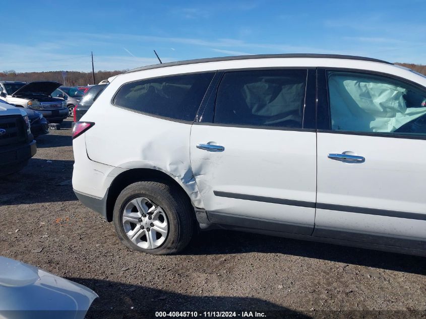 2017 Chevrolet Traverse Ls VIN: 1GNKRFED2HJ348702 Lot: 40845710