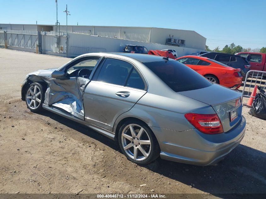 2012 Mercedes-Benz C 250 Luxury/Sport VIN: WDDGF4HB9CA634647 Lot: 40845712