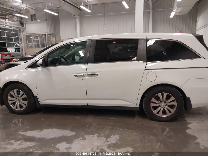 2015 Honda Odyssey Ex-L VIN: 5FNRL5H63FB131485 Lot: 40845736