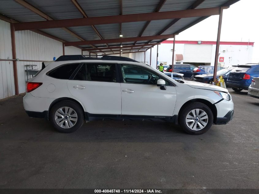 2017 Subaru Outback 2.5I Premium VIN: 4S4BSACC6H3338460 Lot: 40845748