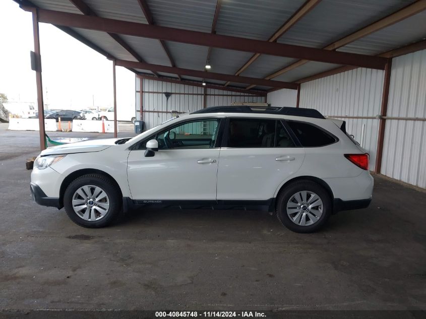 2017 Subaru Outback 2.5I Premium VIN: 4S4BSACC6H3338460 Lot: 40845748