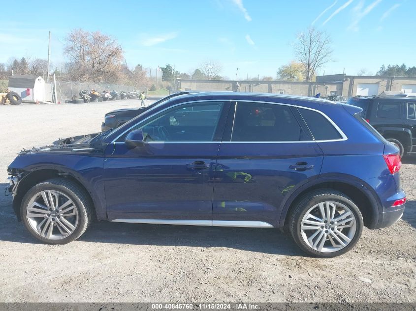 2018 Audi Q5 2.0T Premium/2.0T Tech Premium VIN: WA1CNAFY7J2073139 Lot: 40845760