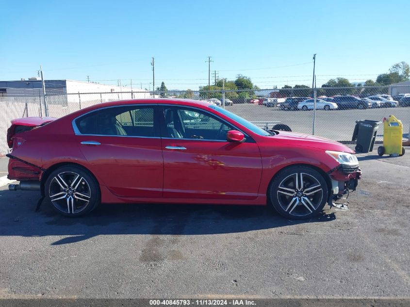 2017 Honda Accord Sport VIN: 1HGCR2F67HA016259 Lot: 40845793