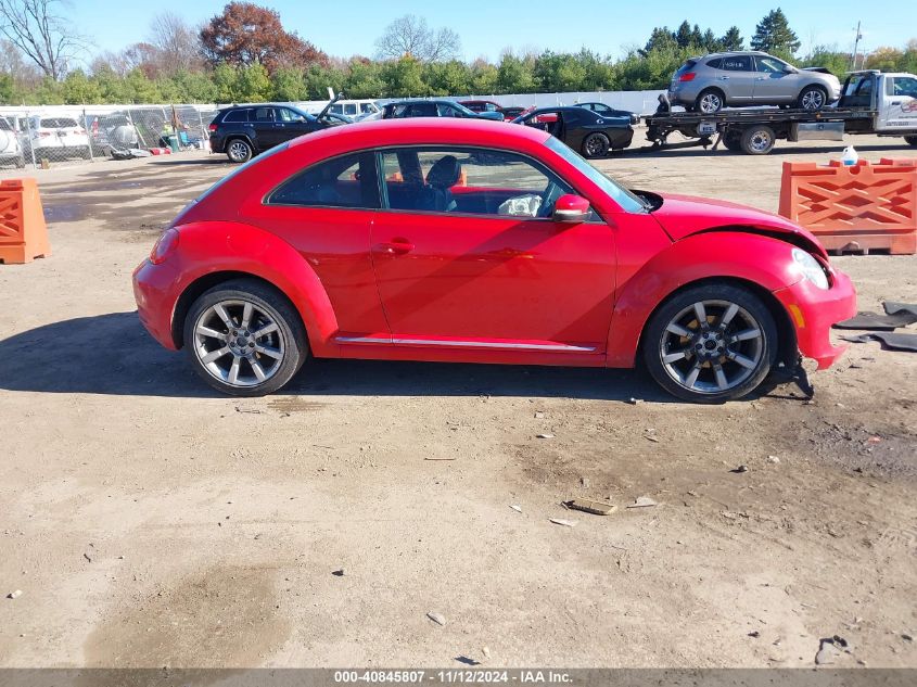 2012 Volkswagen Beetle 2.5L W/Sound/Nav Pzev VIN: 3VWJP7AT0CM602378 Lot: 40845807