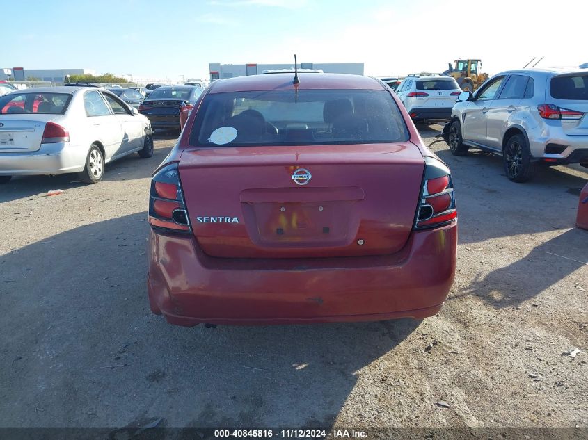 2008 Nissan Sentra 2.0S VIN: 3N1AB61E88L617675 Lot: 40845816