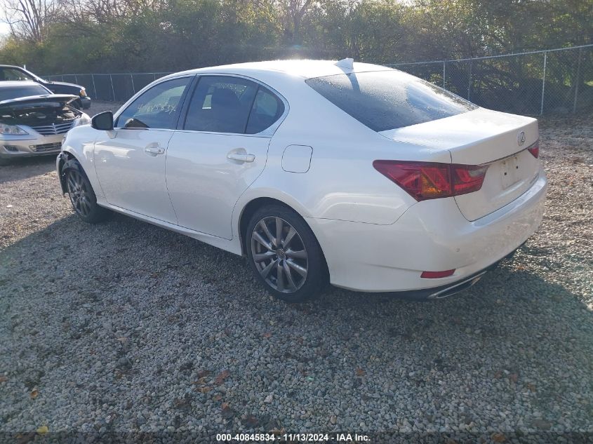 VIN JTHCE1BL7FA000493 2015 Lexus GS, 350 no.3