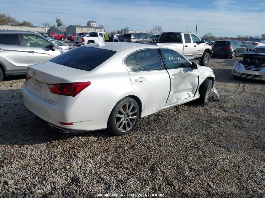 VIN JTHCE1BL7FA000493 2015 Lexus GS, 350 no.4