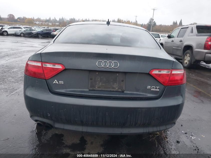 2011 Audi A5 2.0T Premium VIN: WAUCFAFR7BA060164 Lot: 40845859