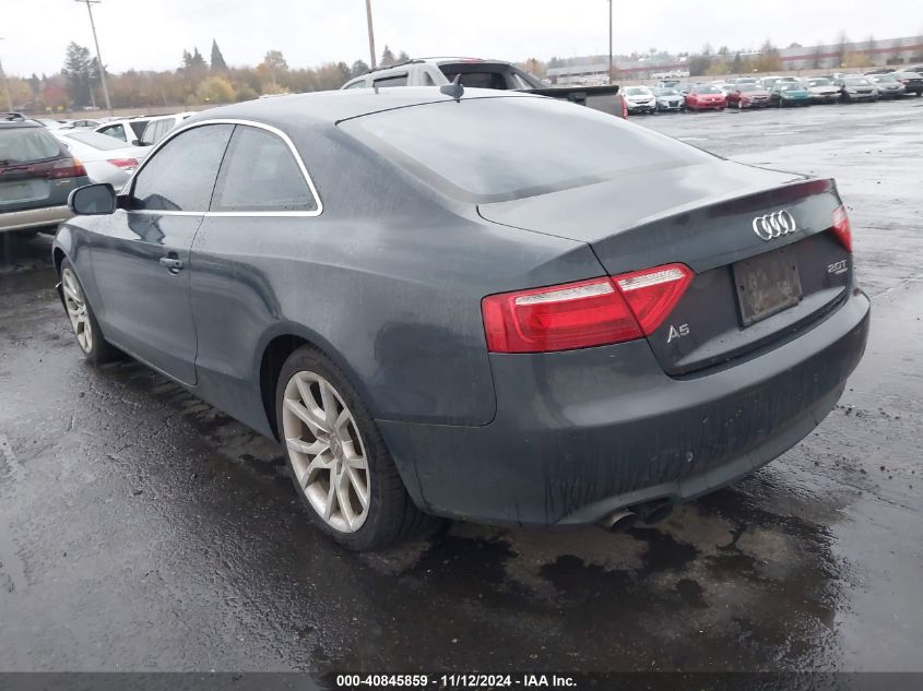 2011 Audi A5 2.0T Premium VIN: WAUCFAFR7BA060164 Lot: 40845859