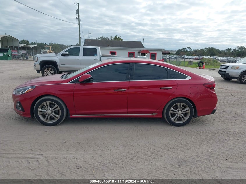 VIN 5NPE34AF4JH619213 2018 HYUNDAI SONATA SPORT