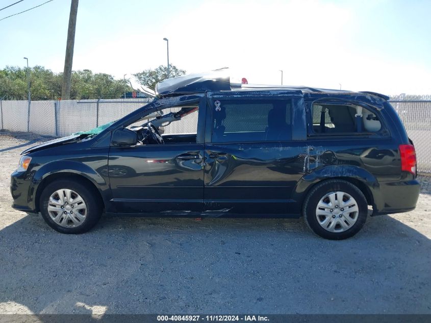 2017 Dodge Grand Caravan Se VIN: 2C4RDGBG1HR568970 Lot: 40845927