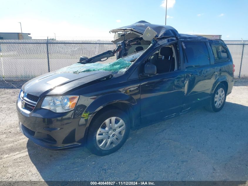 2017 Dodge Grand Caravan Se VIN: 2C4RDGBG1HR568970 Lot: 40845927