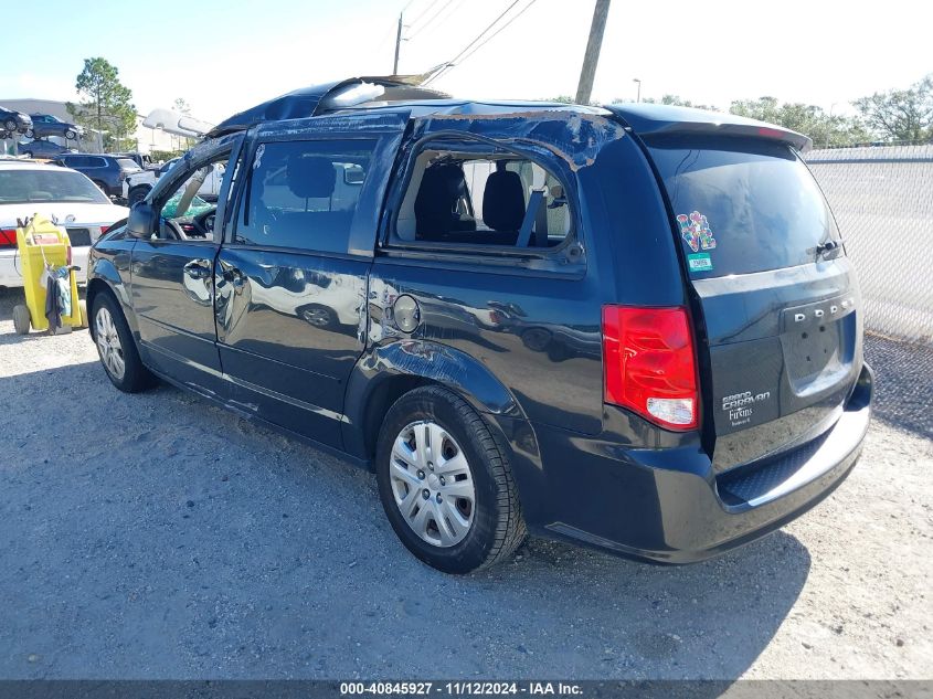 2017 Dodge Grand Caravan Se VIN: 2C4RDGBG1HR568970 Lot: 40845927