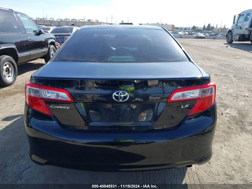 2012 Toyota Camry Le VIN: 4T1BF1FK0CU025320 Lot: 40845931