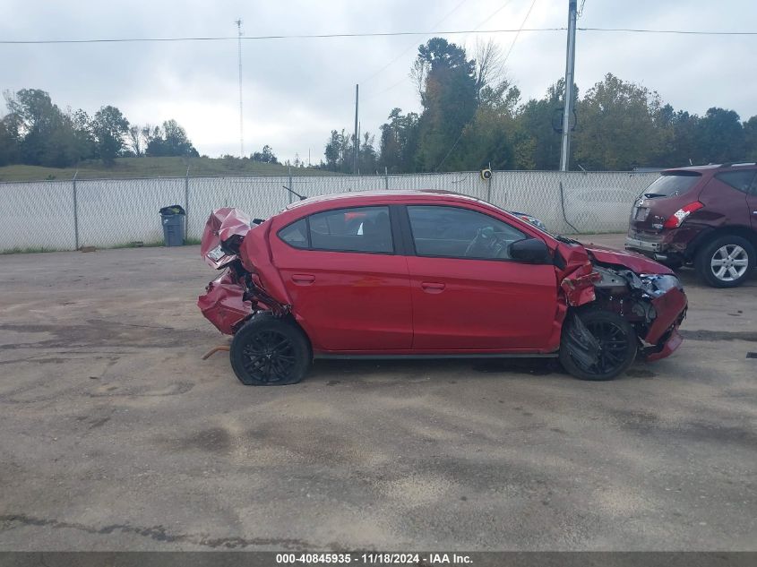 2022 Mitsubishi Mirage G4 Black Edition VIN: ML32FUFJ3NHF04247 Lot: 40845935