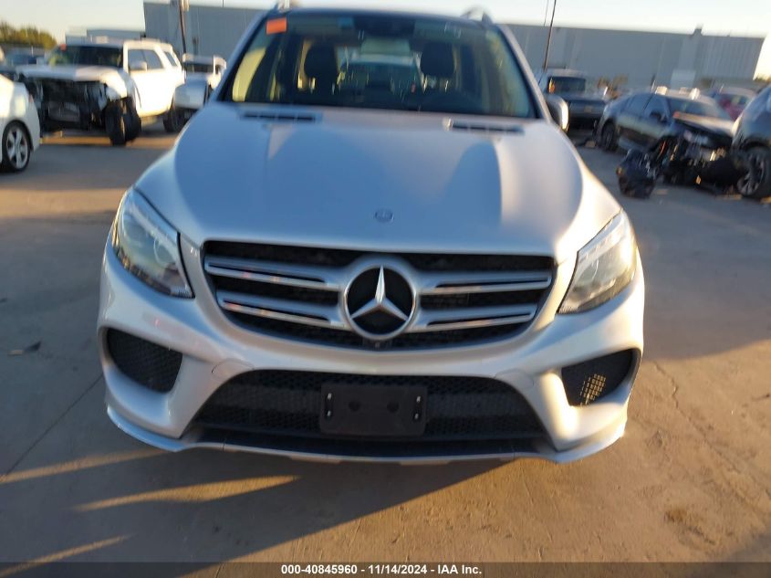 2016 Mercedes-Benz Gle 300D 4Matic VIN: 4JGDA0EB5GA709578 Lot: 40845960