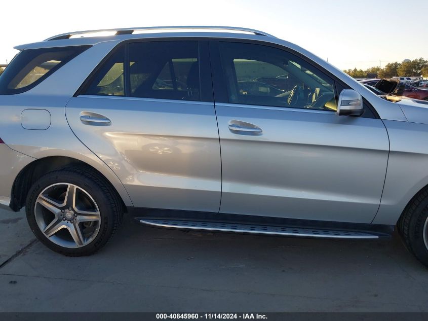 2016 Mercedes-Benz Gle 300D 4Matic VIN: 4JGDA0EB5GA709578 Lot: 40845960