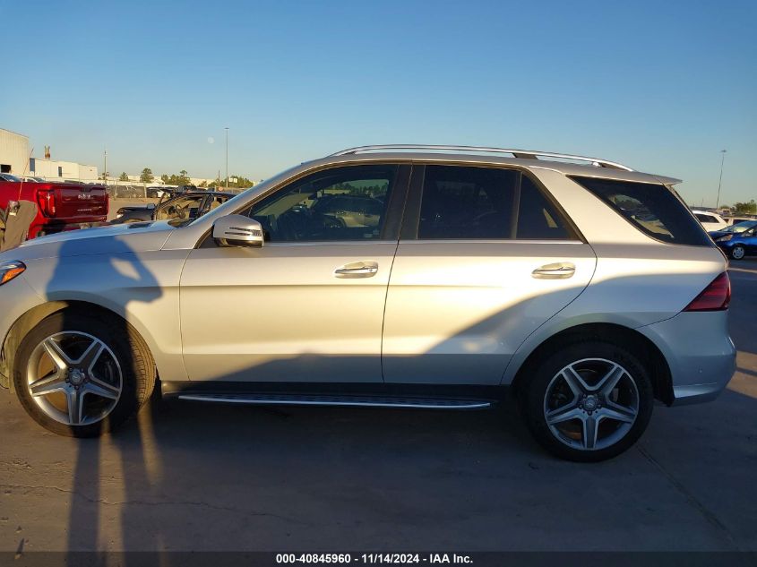 2016 Mercedes-Benz Gle 300D 4Matic VIN: 4JGDA0EB5GA709578 Lot: 40845960