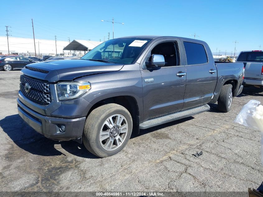 2020 Toyota Tundra Platinum VIN: 5TFAY5F11LX923920 Lot: 40845961