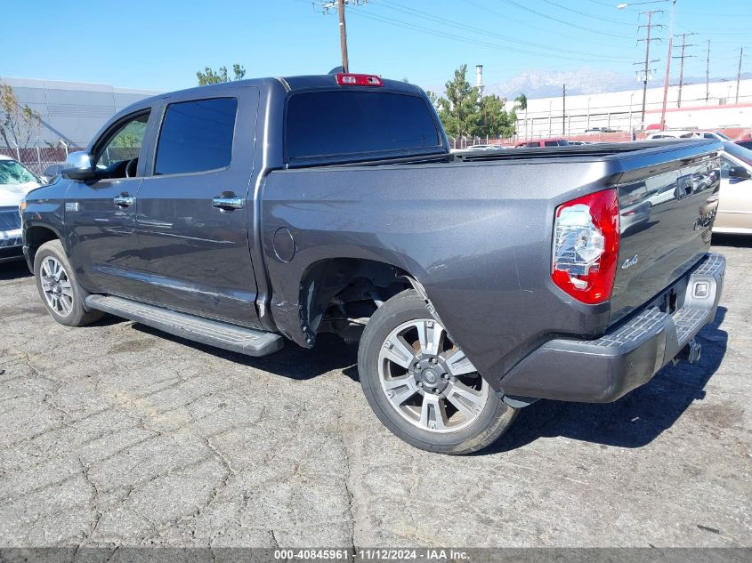 2020 Toyota Tundra Platinum VIN: 5TFAY5F11LX923920 Lot: 40845961