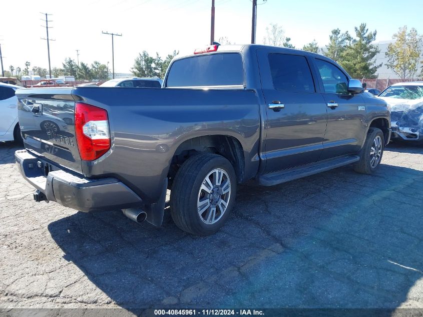 2020 Toyota Tundra Platinum VIN: 5TFAY5F11LX923920 Lot: 40845961