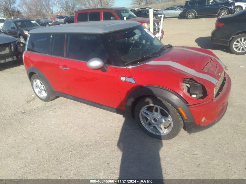 2009 Mini Cooper S Clubman VIN: WMWMM33589TP72589 Lot: 40845966