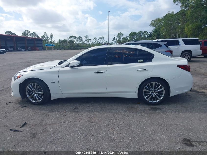 2020 Infiniti Q50 Luxe VIN: JN1EV7AP7LM205083 Lot: 40845969