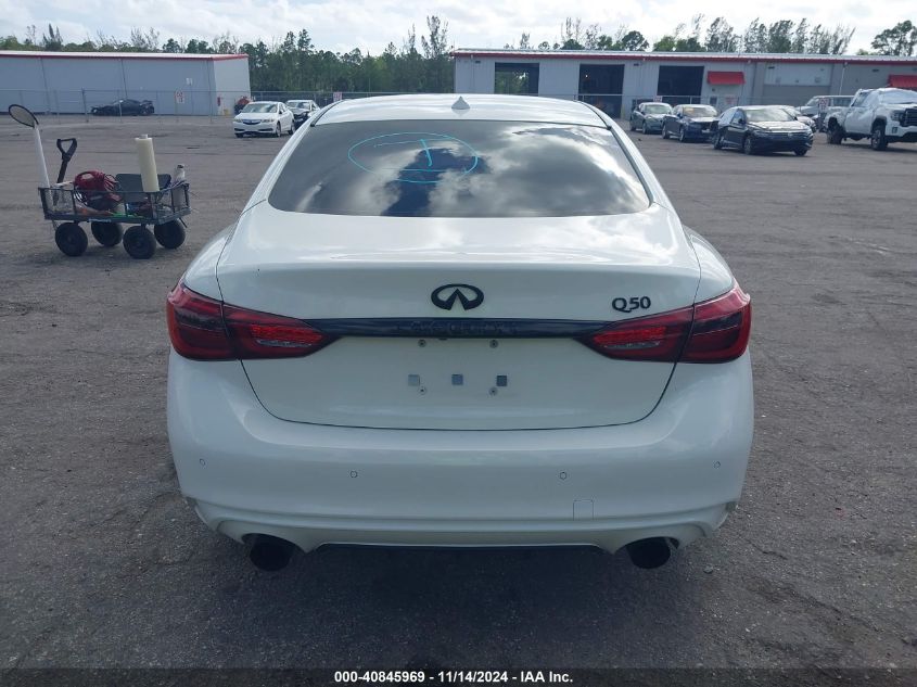 2020 Infiniti Q50 Luxe VIN: JN1EV7AP7LM205083 Lot: 40845969