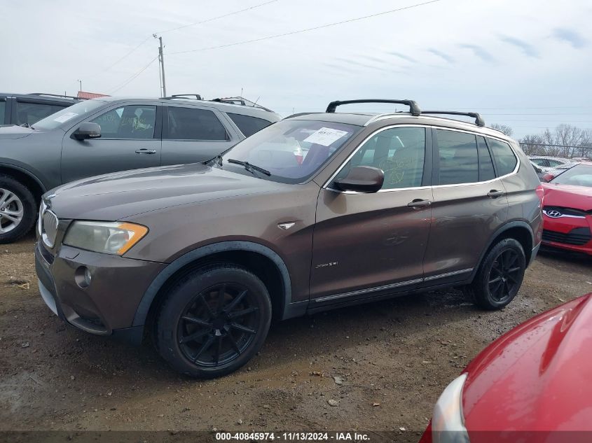 2011 BMW X3 xDrive35I VIN: 5UXWX7C56BL730906 Lot: 40845974