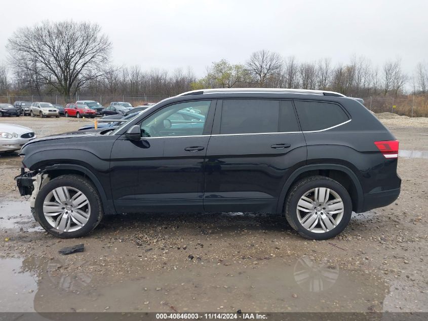 2019 Volkswagen Atlas 3.6L V6 Se W/Technology VIN: 1V2UR2CA0KC604526 Lot: 40846003