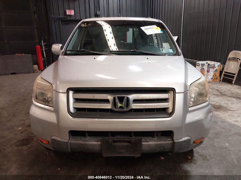 2008 Honda Pilot Vp VIN: 5FNYF18268B030307 Lot: 40846012