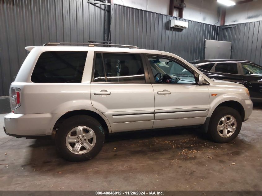 2008 Honda Pilot Vp VIN: 5FNYF18268B030307 Lot: 40846012