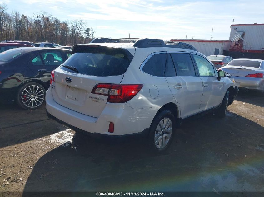 2015 Subaru Outback 2.5I Premium VIN: 4S4BSACC9F3318829 Lot: 40846013