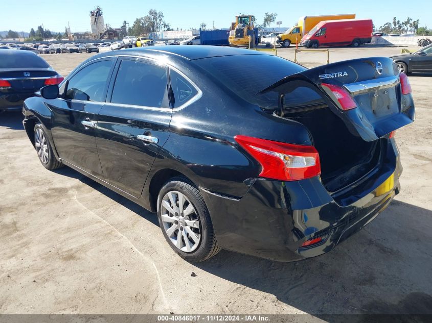 2017 Nissan Sentra S VIN: 3N1AB7AP1HY250760 Lot: 40846017