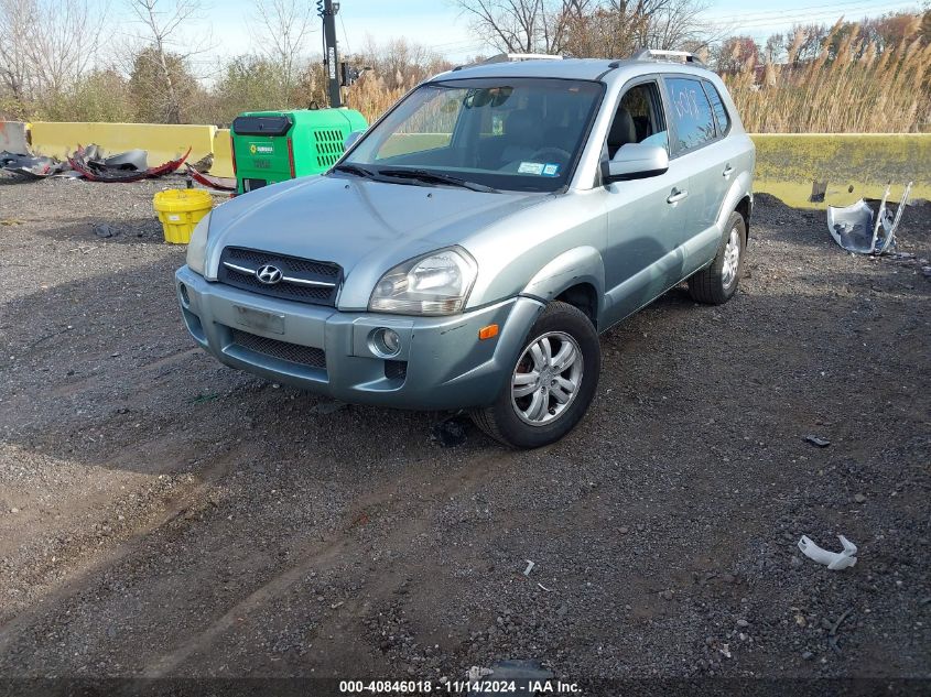 2006 Hyundai Tucson Gls/Limited VIN: KM8JN72D96U302818 Lot: 40846018