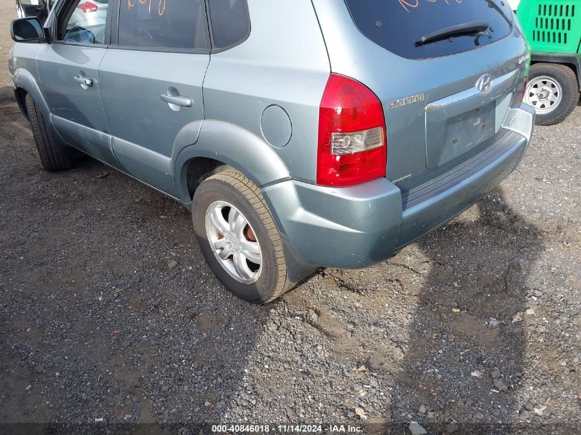 2006 Hyundai Tucson Gls/Limited VIN: KM8JN72D96U302818 Lot: 40846018