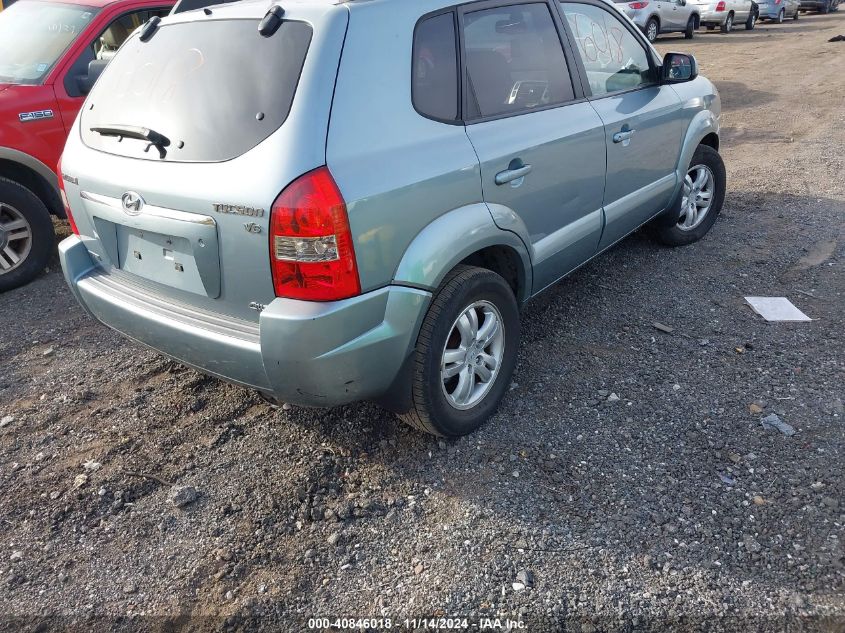 2006 Hyundai Tucson Gls/Limited VIN: KM8JN72D96U302818 Lot: 40846018