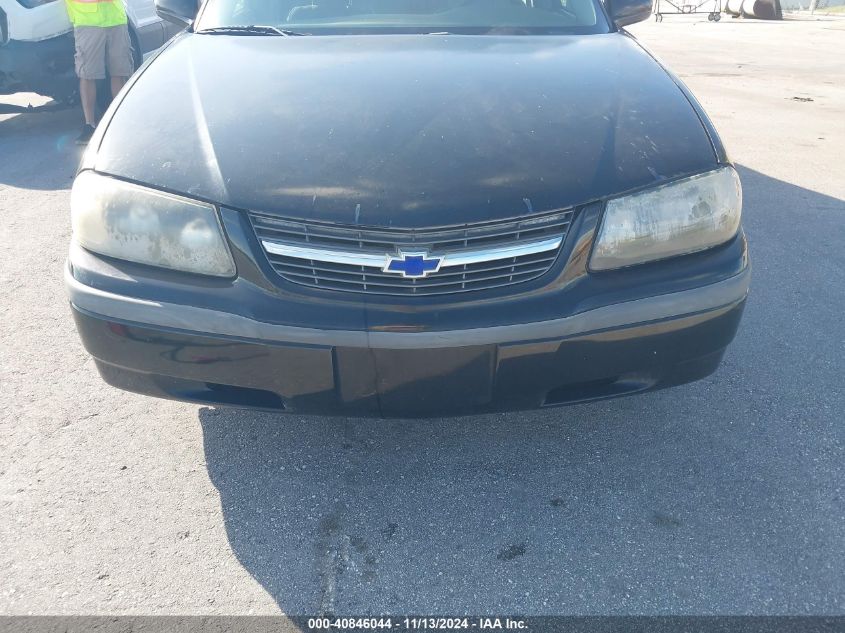 2000 Chevrolet Impala VIN: 2G1WF55K0Y9107124 Lot: 40846044