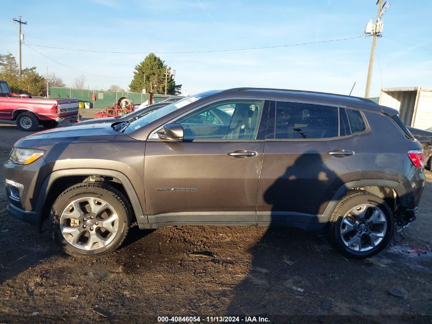 2019 Jeep Compass Limited 4X4 VIN: 3C4NJDCB3KT747654 Lot: 40846054