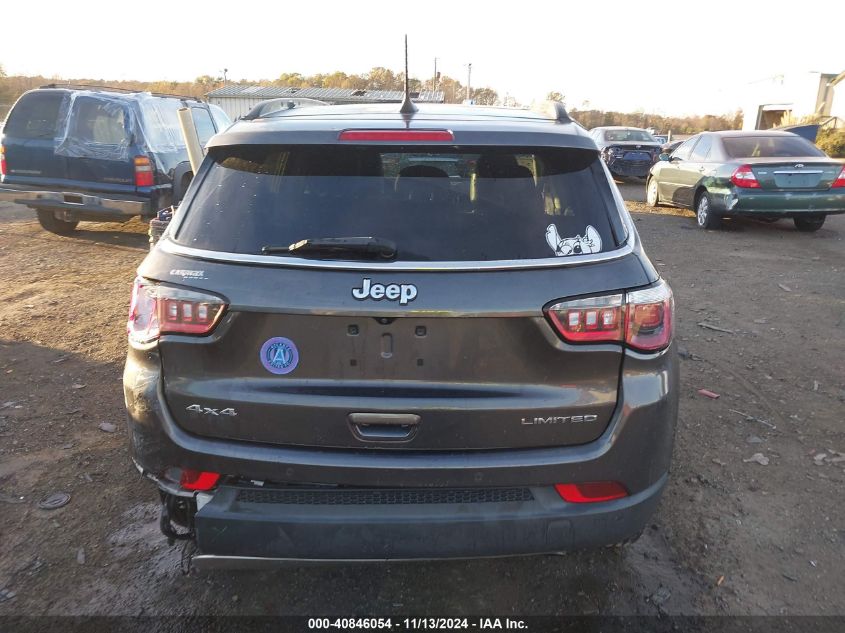 2019 Jeep Compass Limited 4X4 VIN: 3C4NJDCB3KT747654 Lot: 40846054